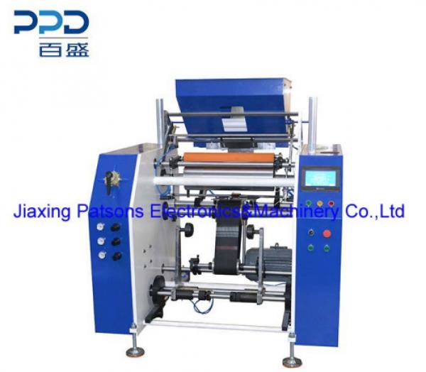 Fully Auto Single Shaft Cling Film Perforation Rewinder