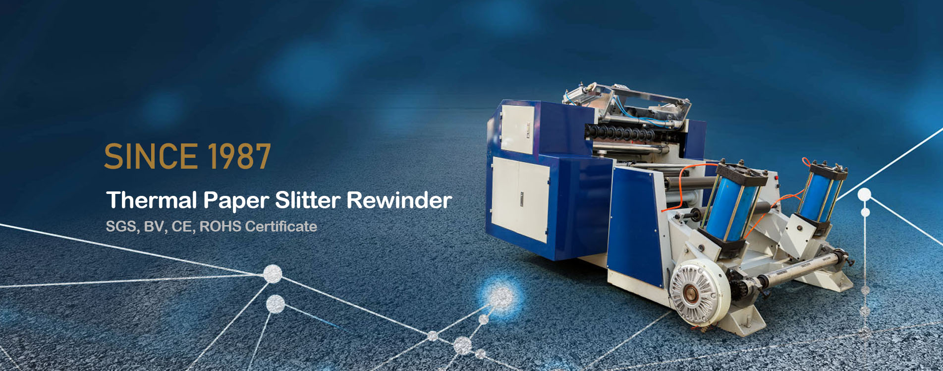 Thermal Paper Slitter Rewinder
