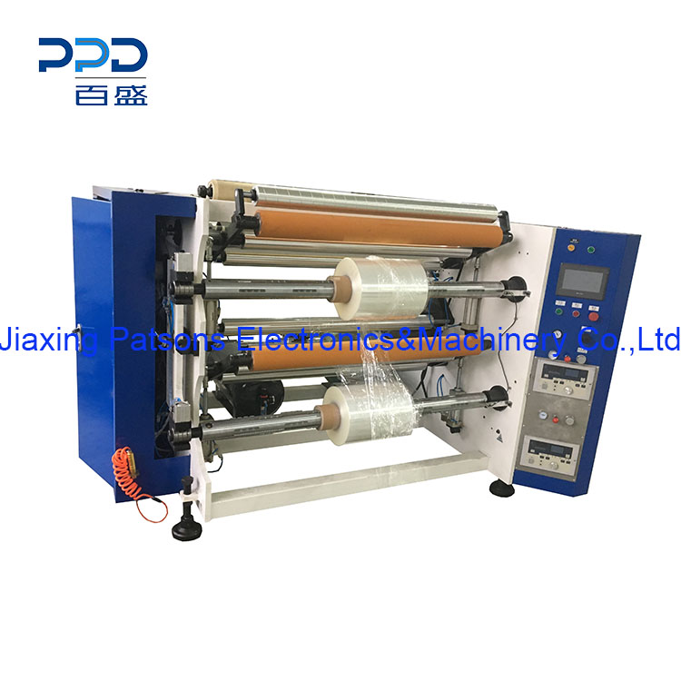 2 Layer Plastic Film Slitter Rewinder