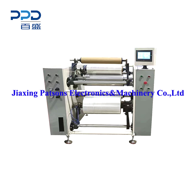 2 Shaft High Speed ​​PE Stretch Film Rewinder