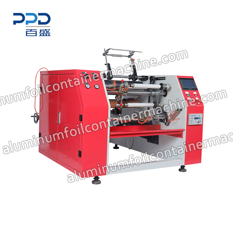 3 Shaft Aluminium Foil Silicon Paper Rewinder