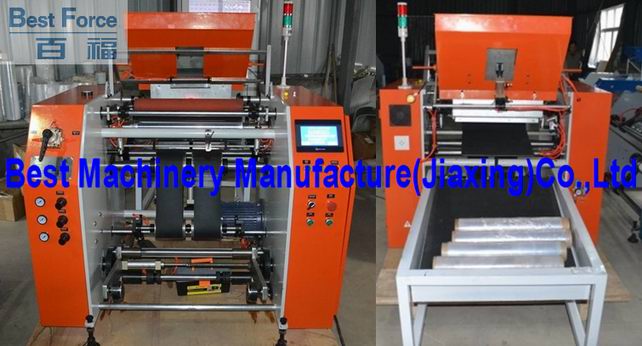 Automatic HDPE film rewinding machine