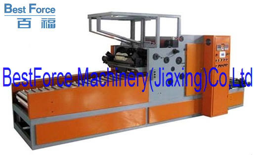 Automatic aluminium foil rewinding machine