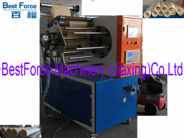 Automatic coreless PE food wrap paper rewinder