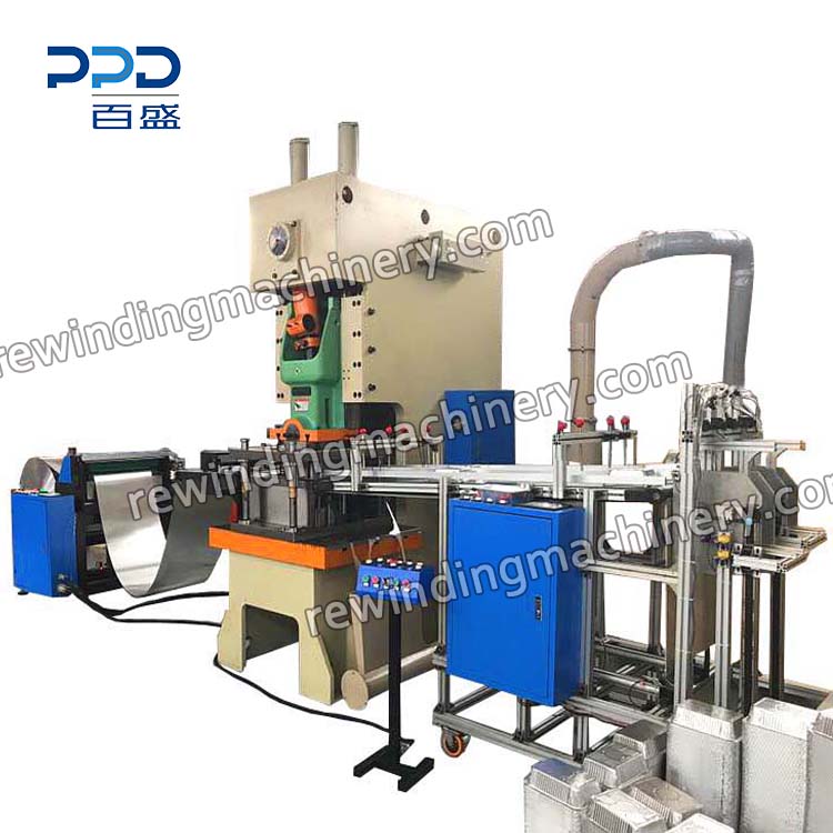 Fully Automatic Aluminium Foil Container Production Machine