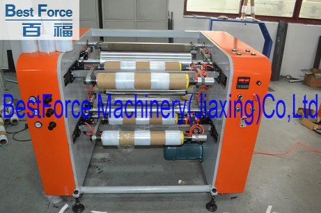 LLDPE film slitting machine