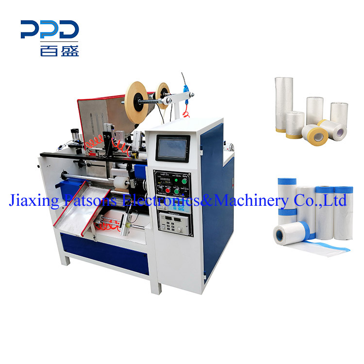 Protective Plastic Masking Film Rewinder