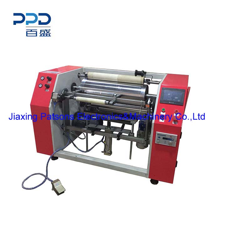 Semi Auto Aluminum Foil Perforation Rewinder