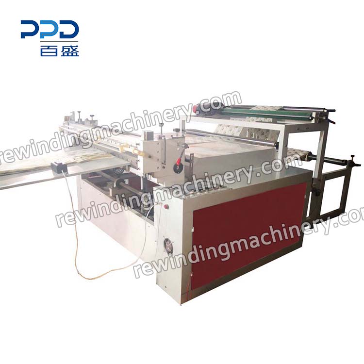 Silicon paper sheeting machine