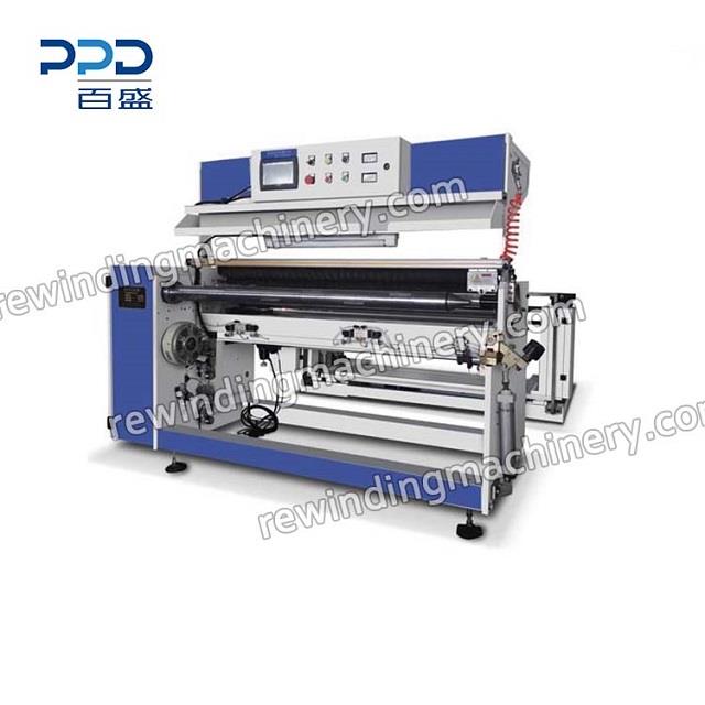 Wallpaper rewinding machine