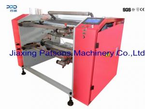 4  turret stretch film slitter rewinder machine