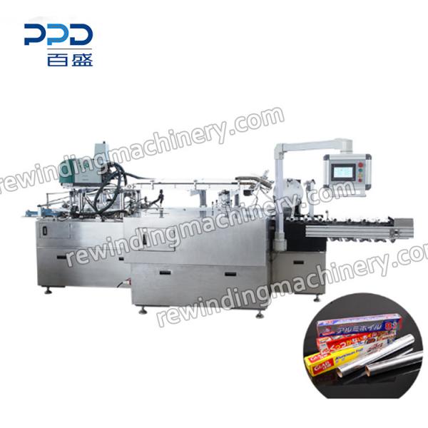 Aluminum Foil Cling Film Cartoning Machine