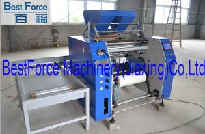 Fully auto pre-stretching film rewinding machine