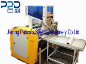 Fully auto stretch film rewinder machine